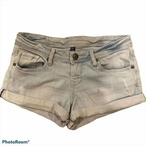 CVanilla star denim shorts